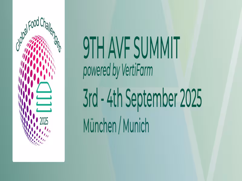 AVF Summit 2025: Vertical Farming Leaders Convene to Tackle Global Food and Climate Challenges