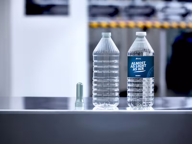 KHS and Husky Unveil Factor 101: Breakthrough in Lightweight PET Bottle Design