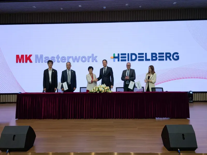 Heidelberg and MK Masterwork Extend Strategic Partnership to Drive Automation in Global Packaging Production