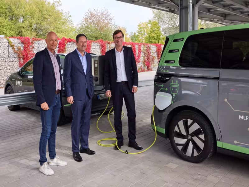 MVV Enamic and Amperfied Deliver 56 EV Charging Points for MLP’s Wiesloch Headquarters