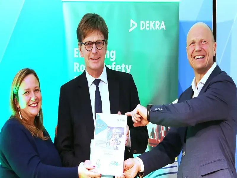 More Cities Prove “Vision Zero” Is Achievable as DEKRA Honors Detmold for Road Safety Leadership