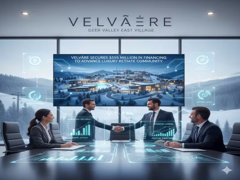 Velvære Secures $555 Million to Build Wellness-Centric Ski Community in Deer Valley East Village