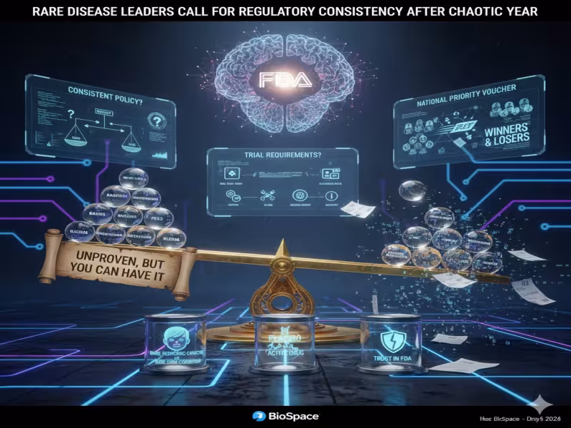 Rare Disease Leaders Warn FDA: Innovation Needs Predictable Rules, Not One-Off Exceptions