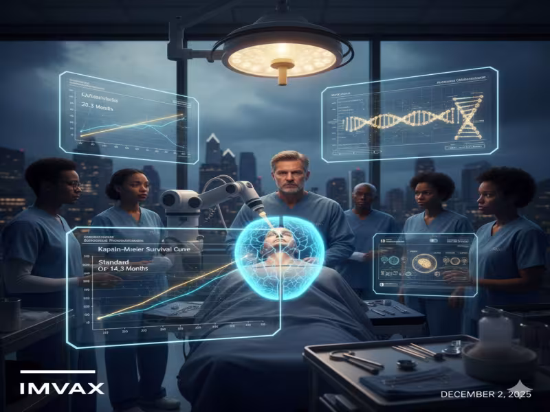 Imvax Seeks FDA Path for IGV-001 After 6-Month Survival Gain in Glioblastoma