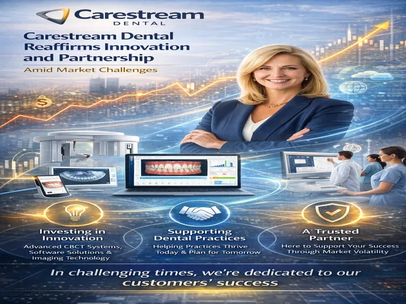 Carestream Dental Reaffirms Innovation and Partnership Amid Market Challenges