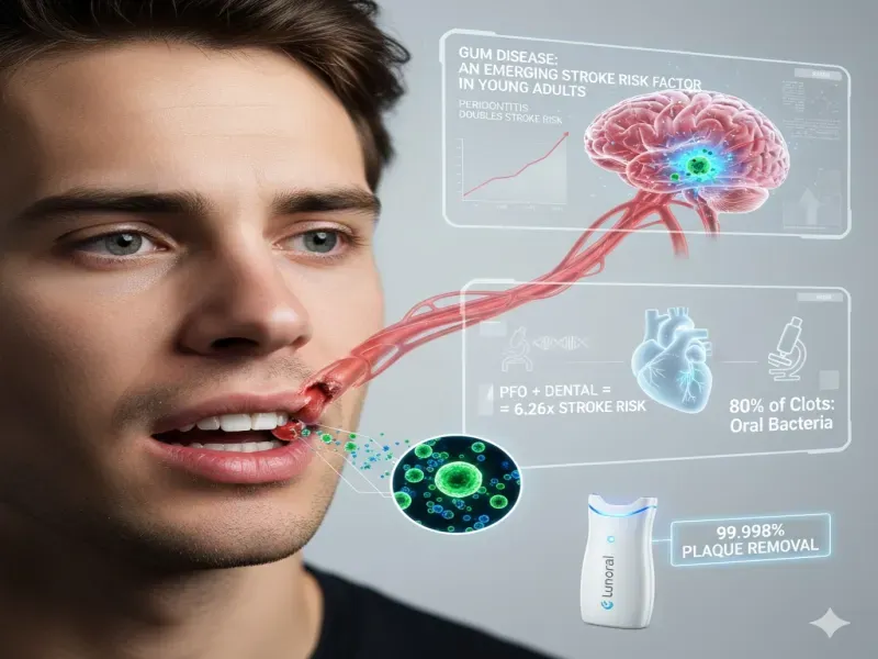 New Research Confirms Gum Disease as Emerging Stroke Risk Factor in Young Adults