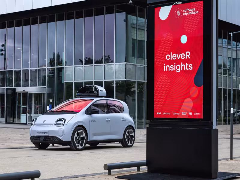 Renault Converts Twingo E-Tech Electric into Mobile Urban Data Platform for cleveR Insights System