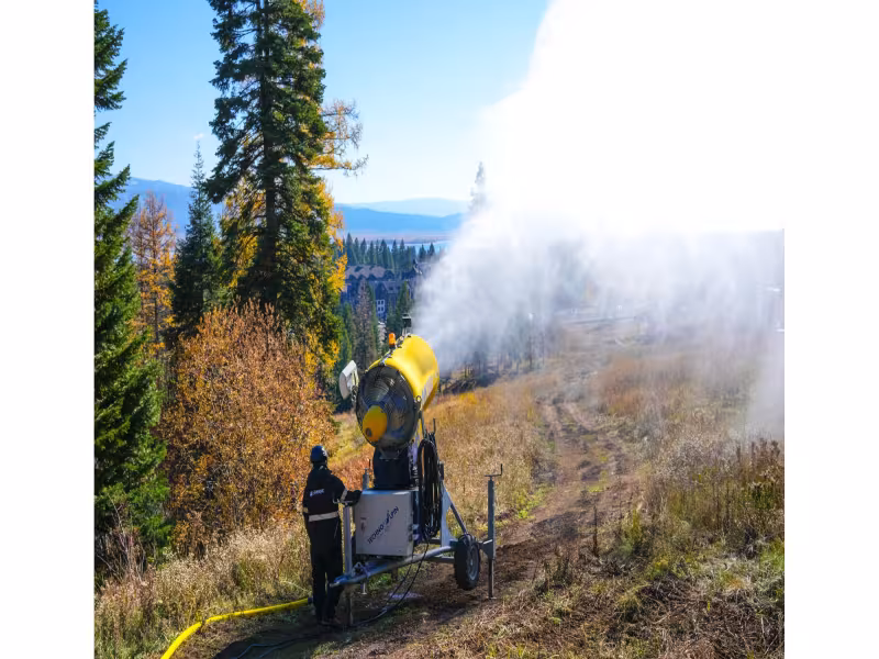 Tamarack Resort Adds Automated Snowmaking to 20% of Terrain