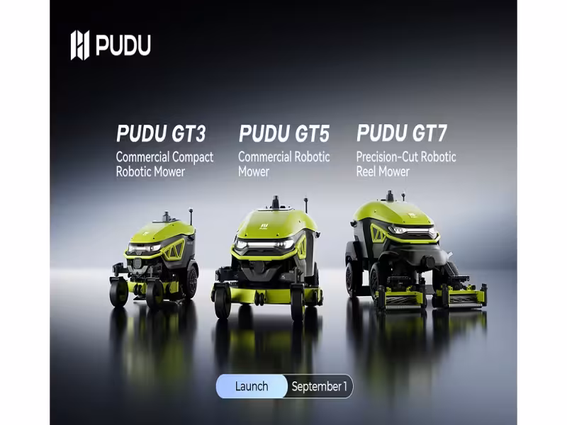 Pudu Robotics Launches Three-Model PUDU GT Commercial Mower Series