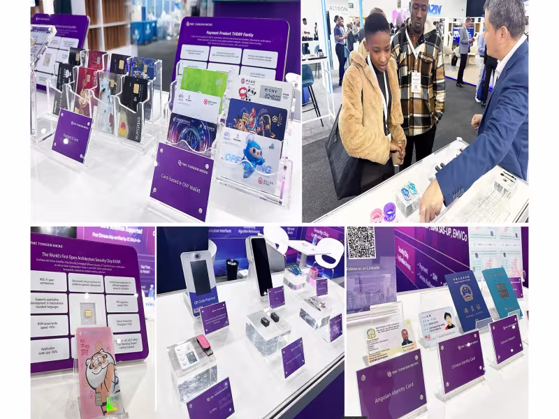 TMC Tongxin Micro Showcases CC EAL6+ Payment Chips at Seamless Africa 2026