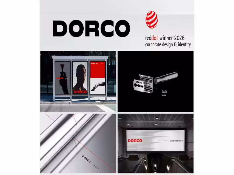 DORCO's Rebranded Identity Wins 2026 Red Dot Award