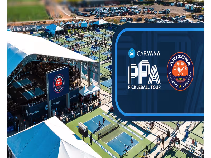 PPA Tour, Arizona Athletic Grounds Sign Multi-Decade Pickleball Deal