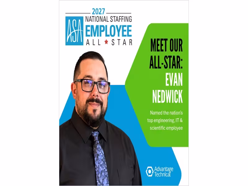 Ford Contract Engineer Named ASA National Staffing All-Star