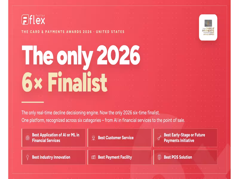FlexFactor Lands Six Finalist Nods at US Card & Payments Awards