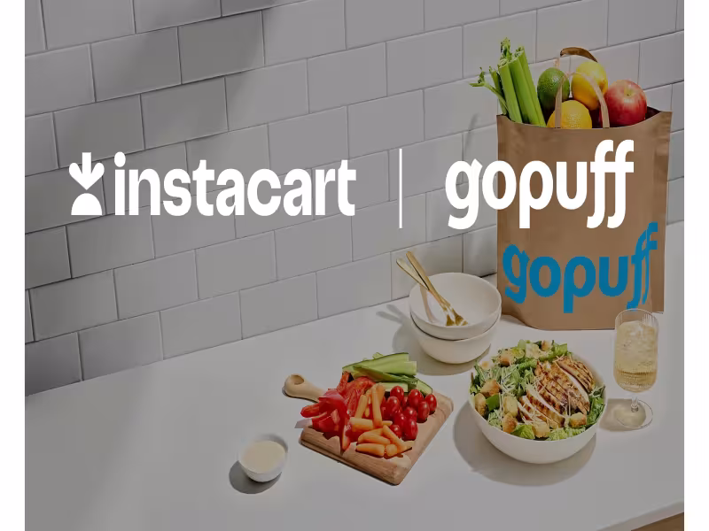 Instacart Adds Gopuff to Marketplace, Extends Carrot Ads Reach