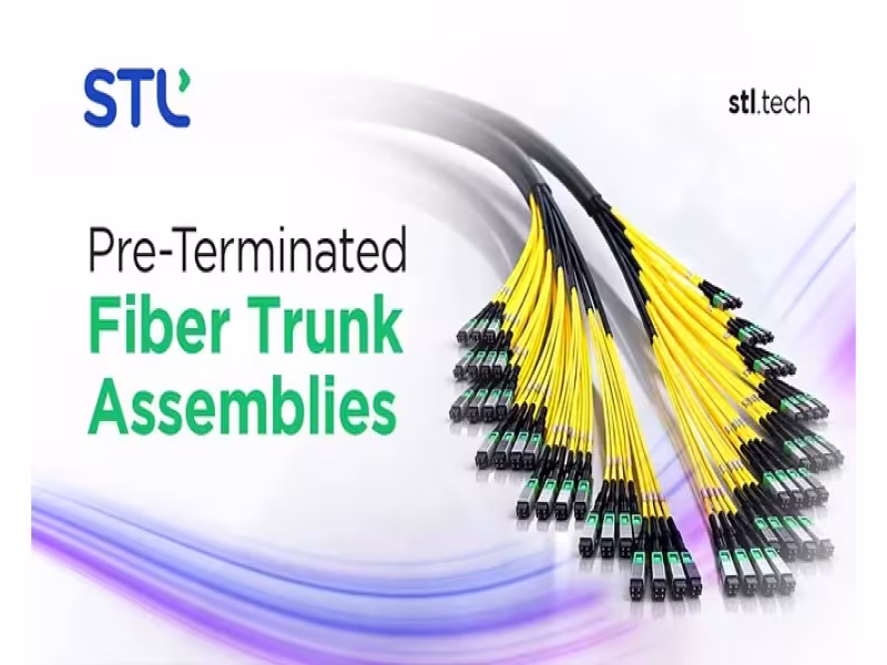 STL Launches 6912F Fiber Trunks for AI Data Center Density