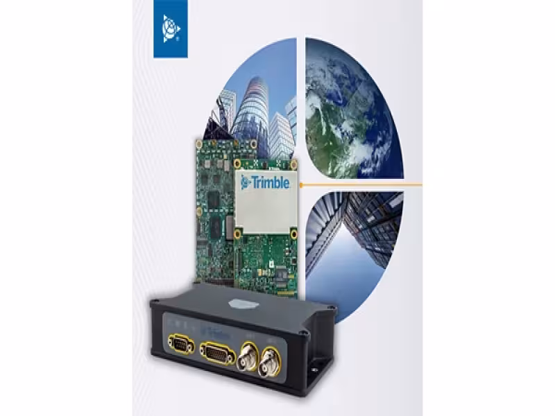 Trimble Launches Maxwell 8 GNSS Receivers With Anti-Jamming Tech
