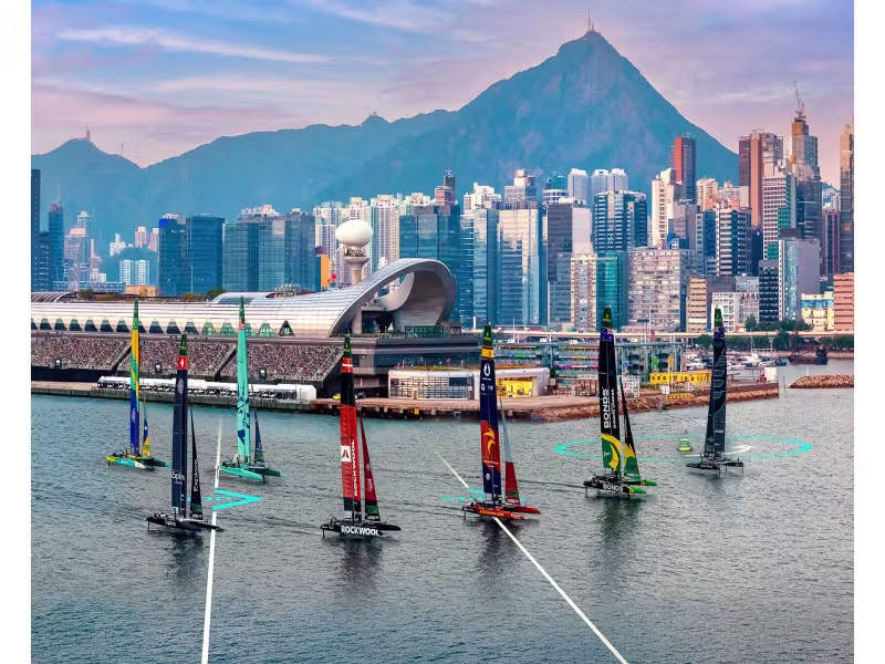 American Express Becomes Title Sponsor of SailGP's Hong Kong Debut