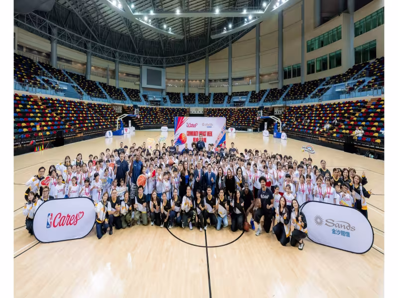 Sands China Expands NBA Cares Program Across Greater Bay Area
