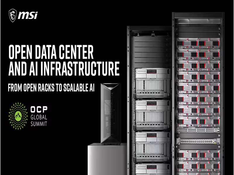 MSI Unveils 21-Inch ORv3 Servers With 600W Nodes at OCP Summit