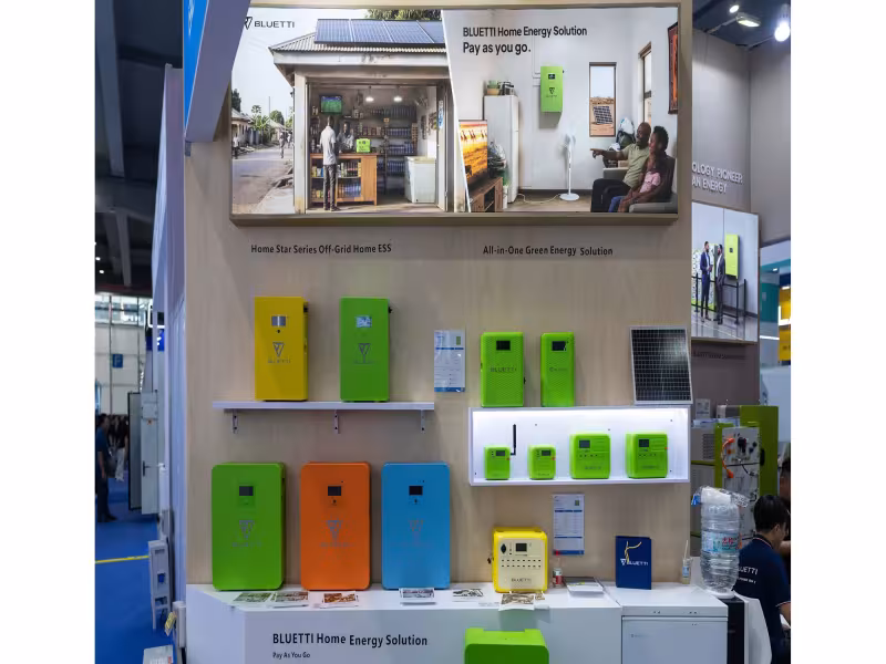 BLUETTI Shows 64-240kWh C&I Storage Range at 140th Canton Fair