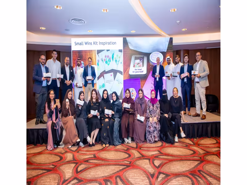 BMS Staff Assemble 70+ Schizophrenia Support Kits in Saudi Arabia