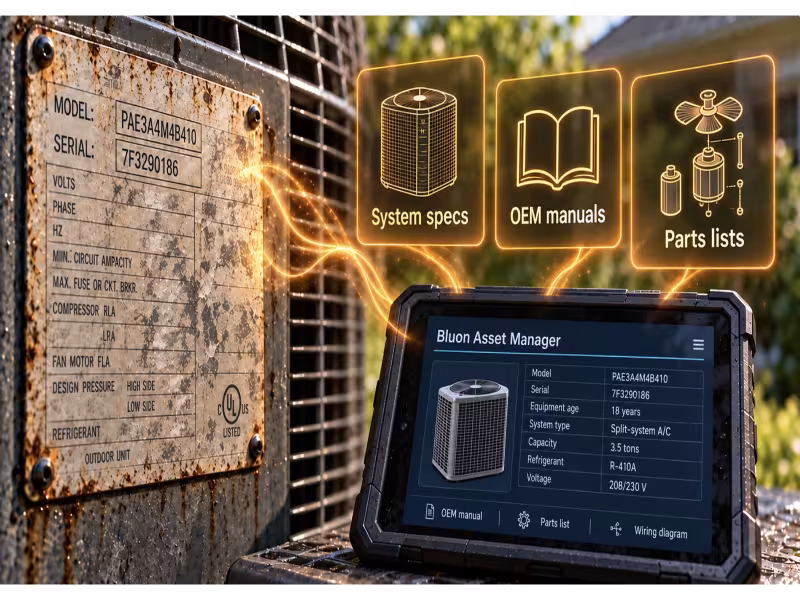 Bluon Launches HVAC Asset Manager Covering 35M Model Numbers