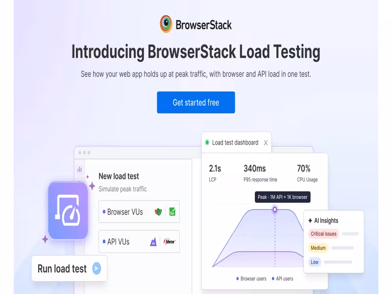 BrowserStack Launches Real-Browser Load Testing for Holiday Peaks