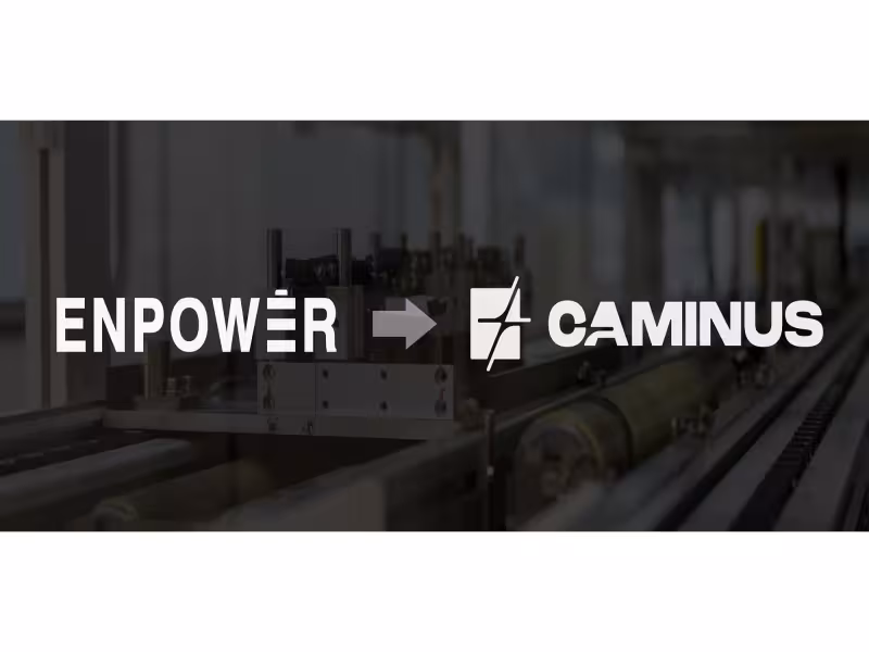 EnPower Rebrands as CAMINUS, Scales U.S. Battery Cell Manufacturing