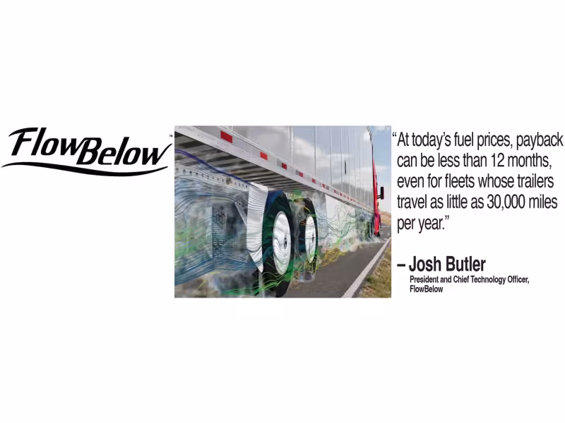FlowBelow Launches AeroSlider Cutting 3.0 Gallons per 1,000 Miles