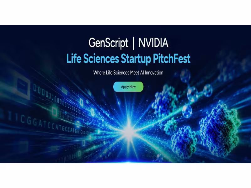 GenScript, NVIDIA Launch AI Life Sciences Pitch Contest for JPM Week