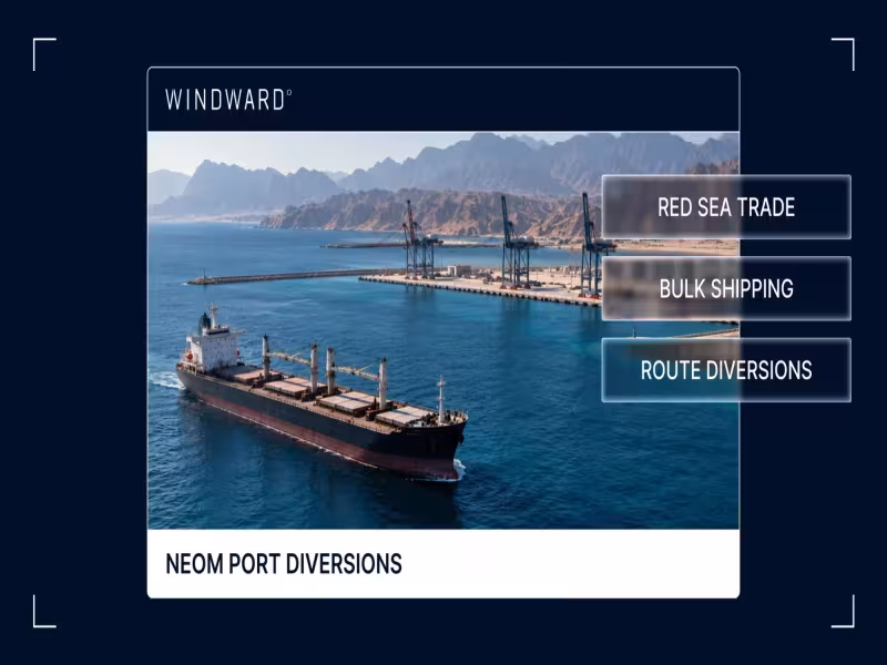 Port of NEOM bulk calls jump to 25 as war diverts Red Sea cargo