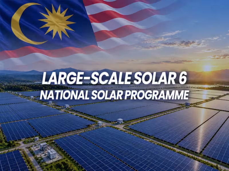 Founder Group Tenders for Malaysia's RM13-15bn LSS6 Solar Programme