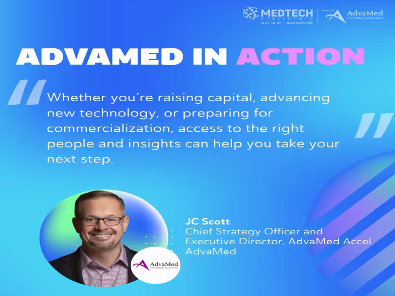 AdvaMed Accel Targets 400+ Startups at Boston MedTech Conference