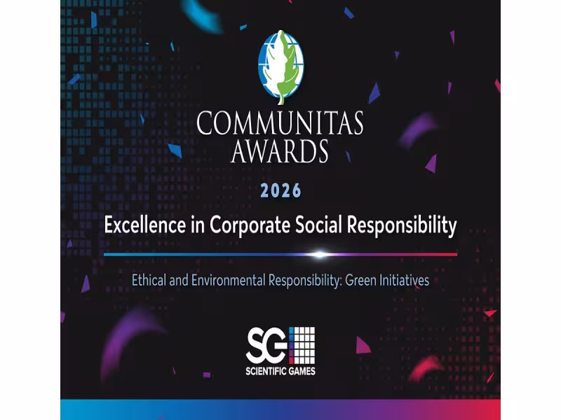 Scientific Games Wins Communitas Award for German Pallet Recycling