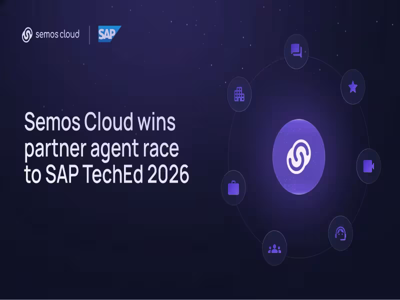 Semos Cloud wins SAP TechEd 2026 partner agent race with 17 use cases