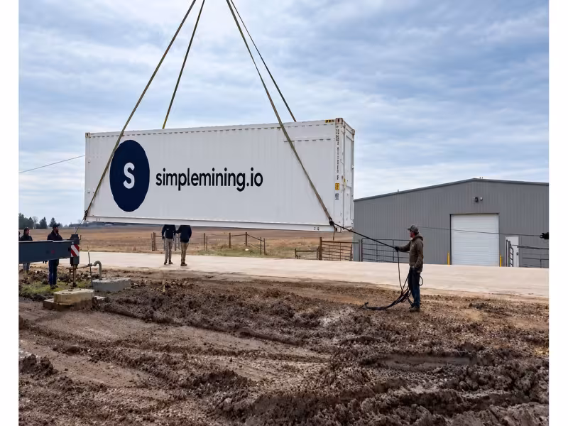 Simple Mining Buys Sphere 3D's 8 MW Iowa Site, Nears 160 MW