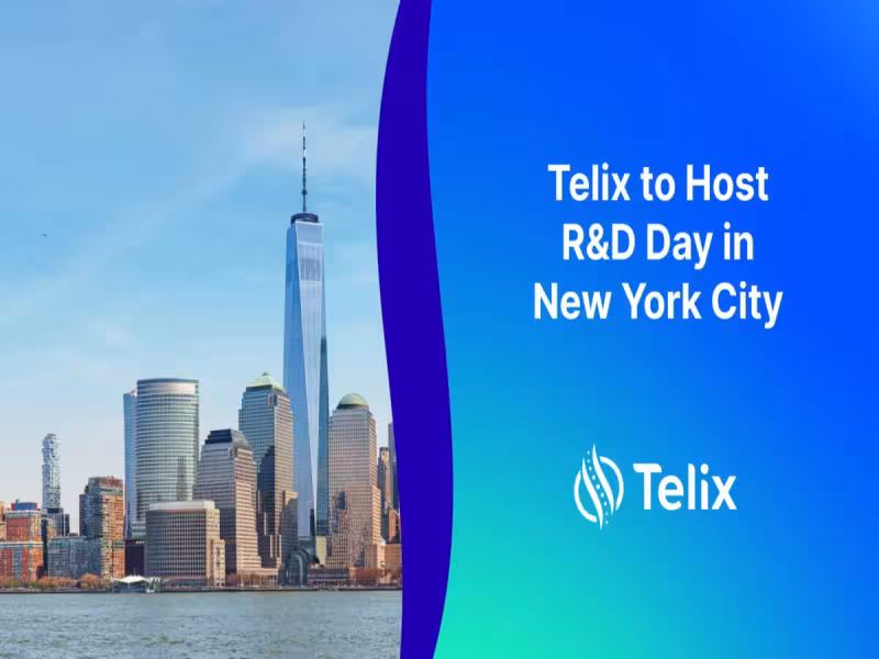 Telix Schedules New York R&D Day and Melbourne Capital Markets Day