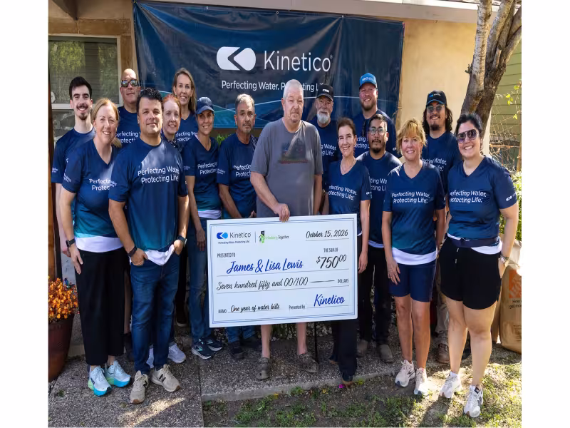 Kinetico Partners With Rebuilding Together on Home Water Upgrades