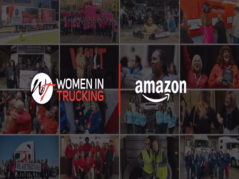 Amazon Returns as Women In Trucking Gold Partner, Gets Board Seat