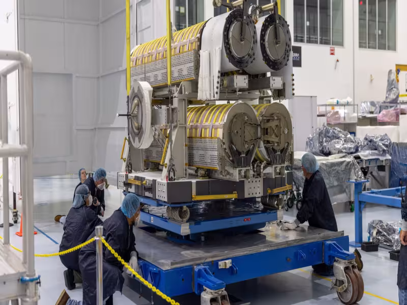 Redwire Sends Final ROSA Solar Wings to ISS on SpaceX CRS-35