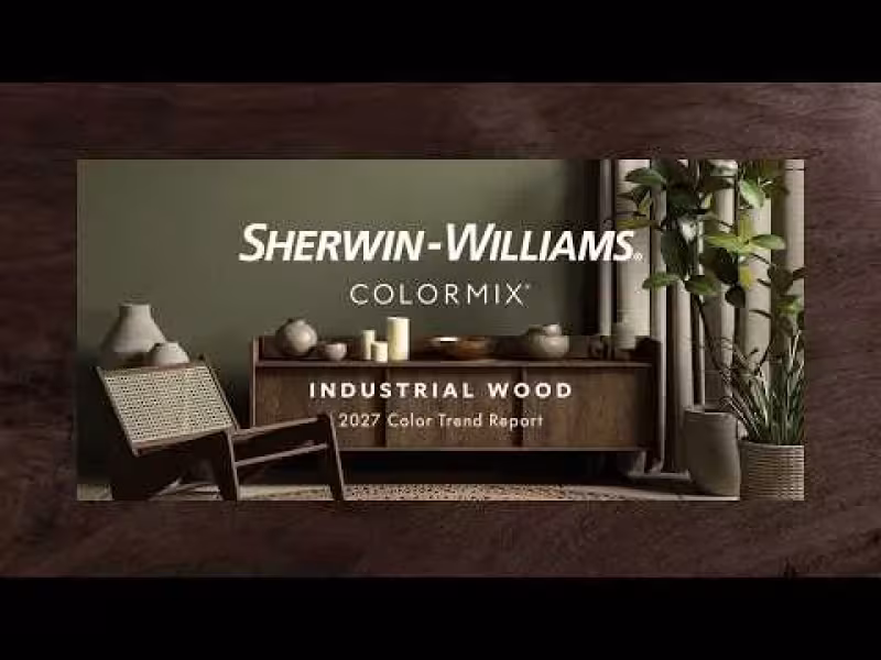 Sherwin-Williams Issues Colormix 2027 Wood Finish Forecast