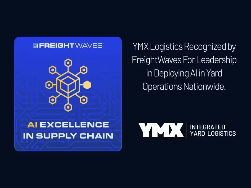 YMX Logistics Wins FreightWaves 2026 AI Excellence in Supply Chain Award